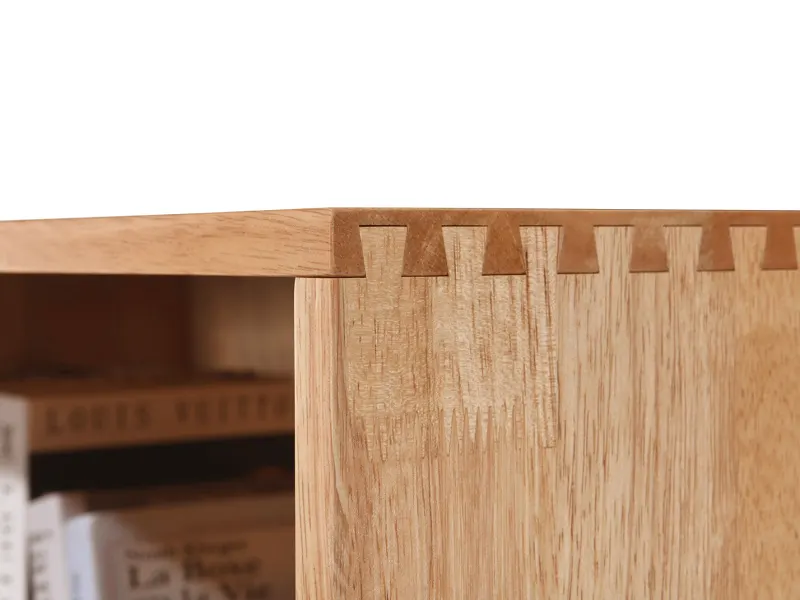Stax Hardwood Bookcase | Natural | Narrow (800mm)