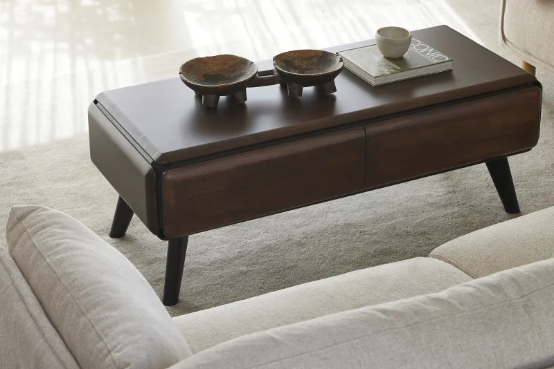 Casa Hardwood Coffee Table | Arabica Walnut