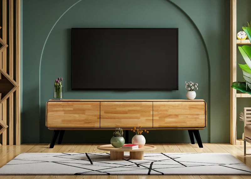 Casa Hardwood TV Entertainment Unit | Natural
