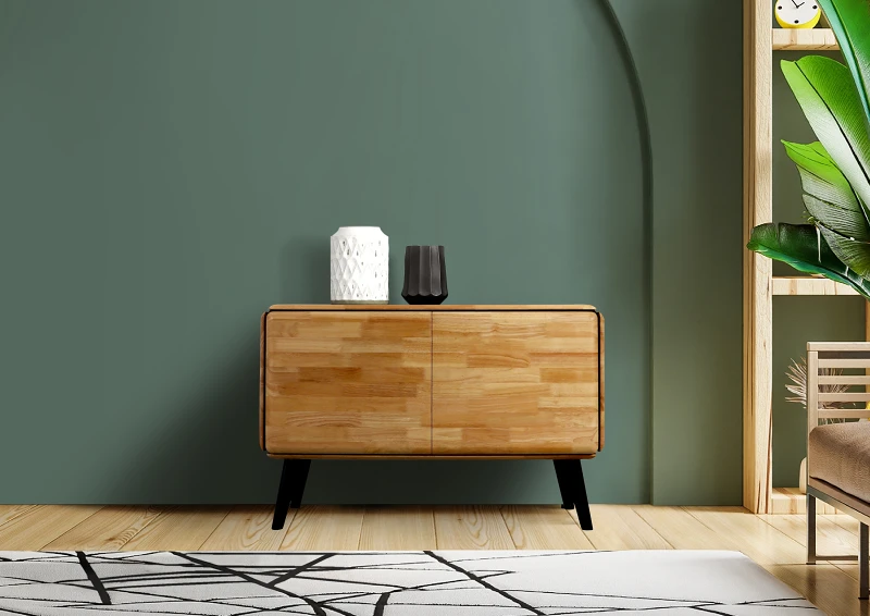 Casa Hardwood Sideboard Buffet | Natural | 1225mm