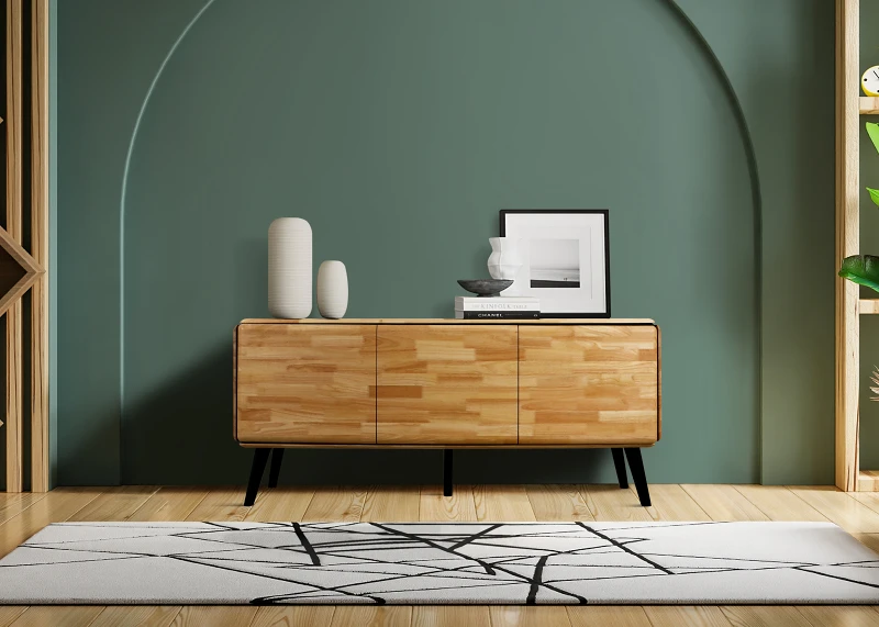 Casa Hardwood Sideboard Buffet | Natural | 1800mm