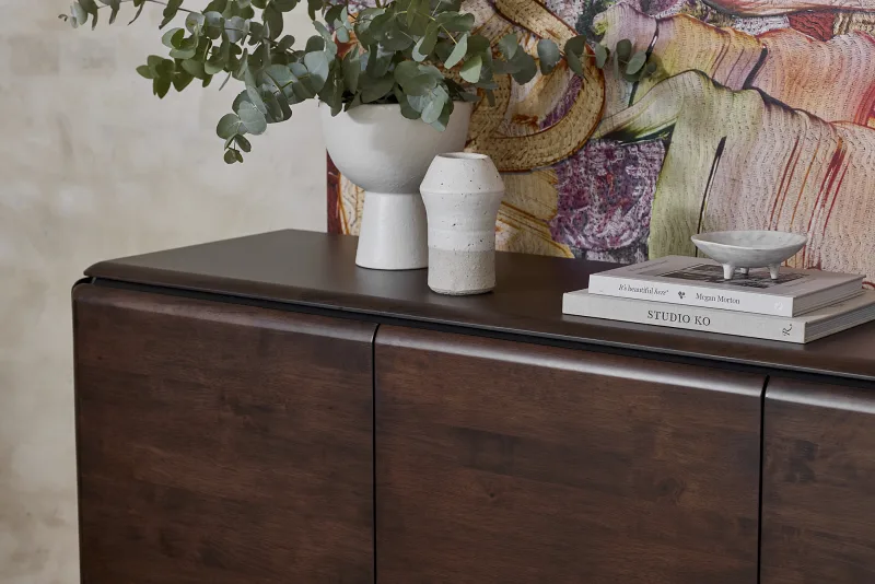 Casa Hardwood Sideboard Buffet | Arabica Walnut | 1800mm