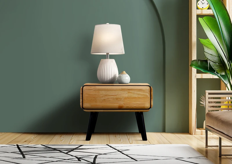 Casa Hardwood Side Table | Natural
