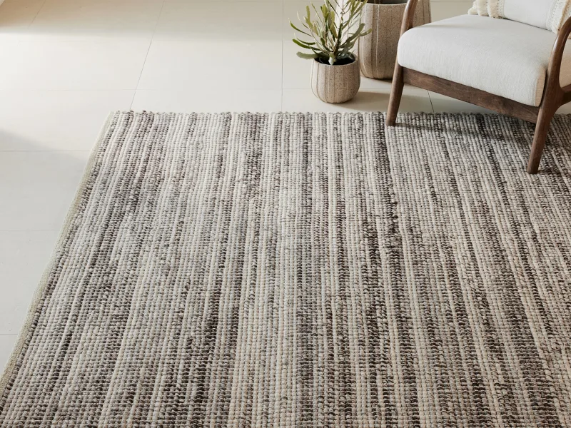 Hayden Woven Area Rug | Stone