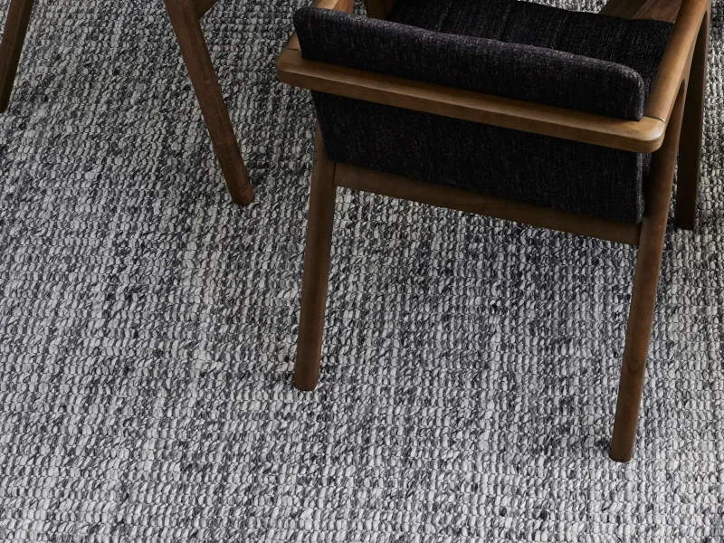 Elora Woven Area Rug | Grey