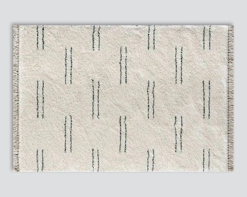 Enrica Pattern Area Rug | Beige