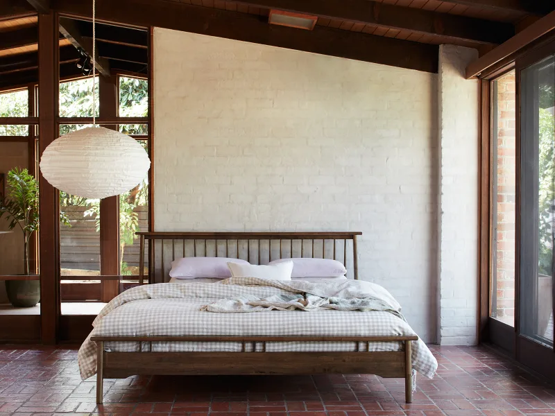 Rome 3PCE King Size Bedroom Suite | Rustic Walnut