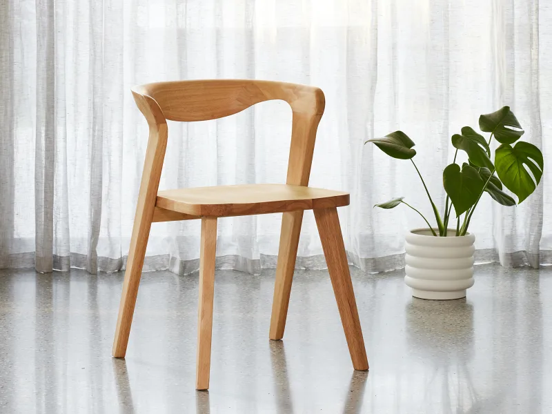 Casa 5PCE Extendable Dining Set | Natural Hardwood