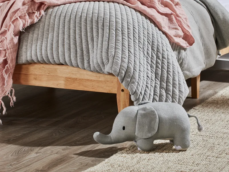 Aspen Toddler Single Bed | Natural Hardwood 
