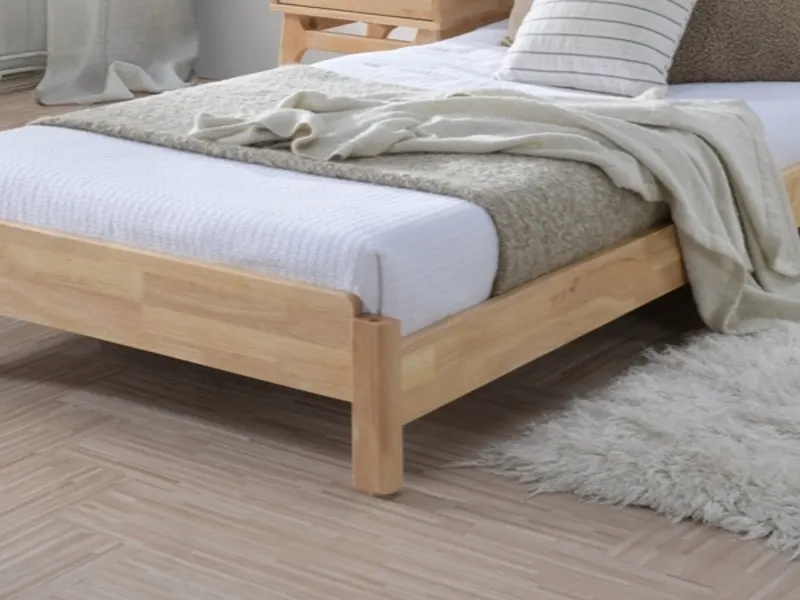 Stax King Single Stackable Bed | 2-in-1 | Natural Hardwood
