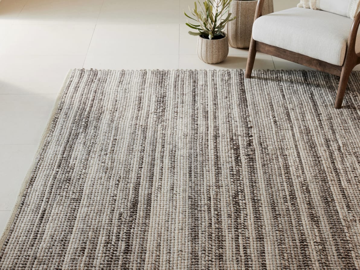 Hayden Woven Area Rug | Stone