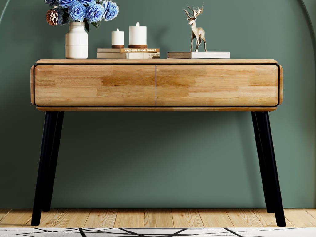 Casa Hardwood Console Table | Natural