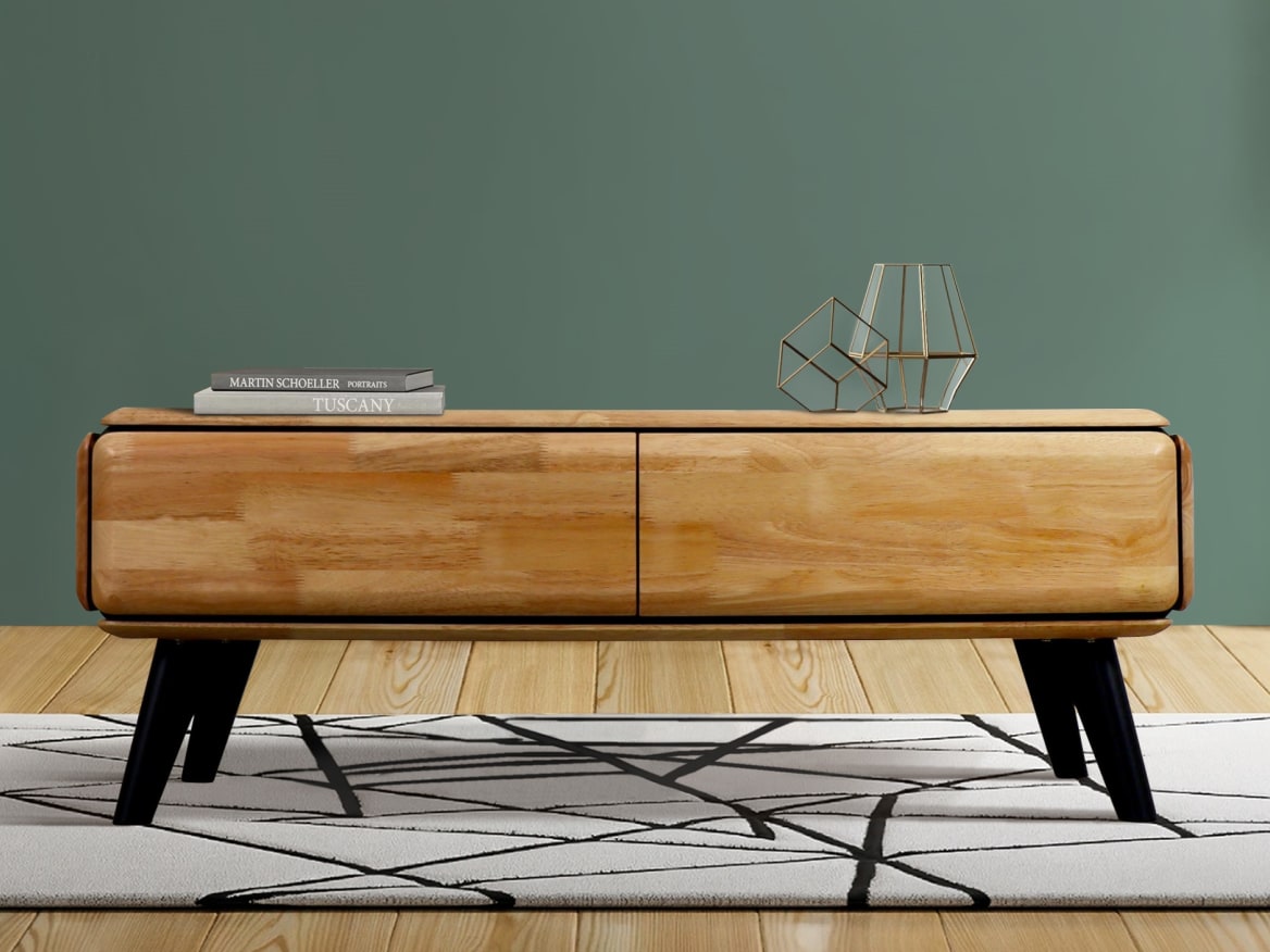 Casa Hardwood Coffee Table | Natural