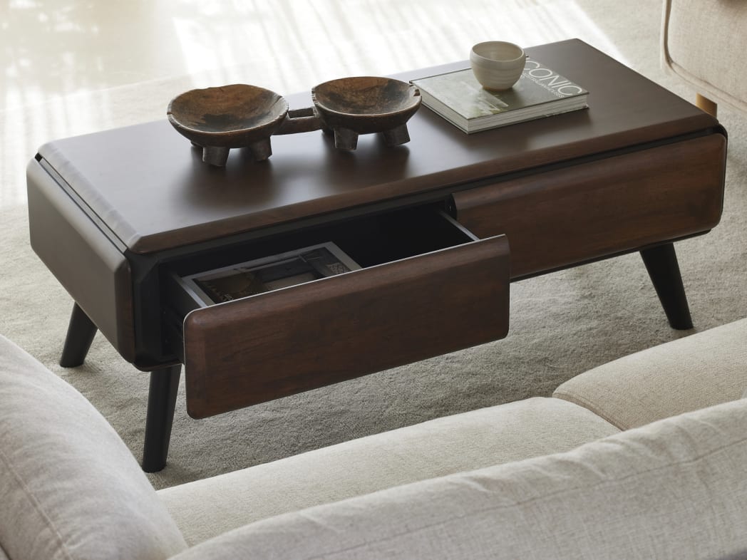Casa Hardwood Coffee Table | Arabica Walnut
