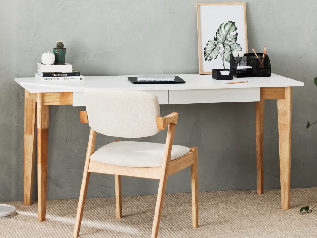 Byron Console Table | 2 Drawer | Natural Hardwood