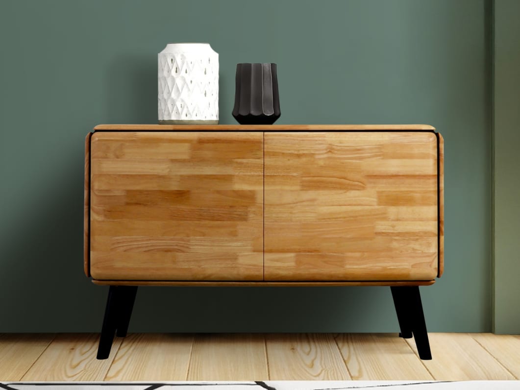 Casa Hardwood Sideboard Buffet | Natural | 1225mm