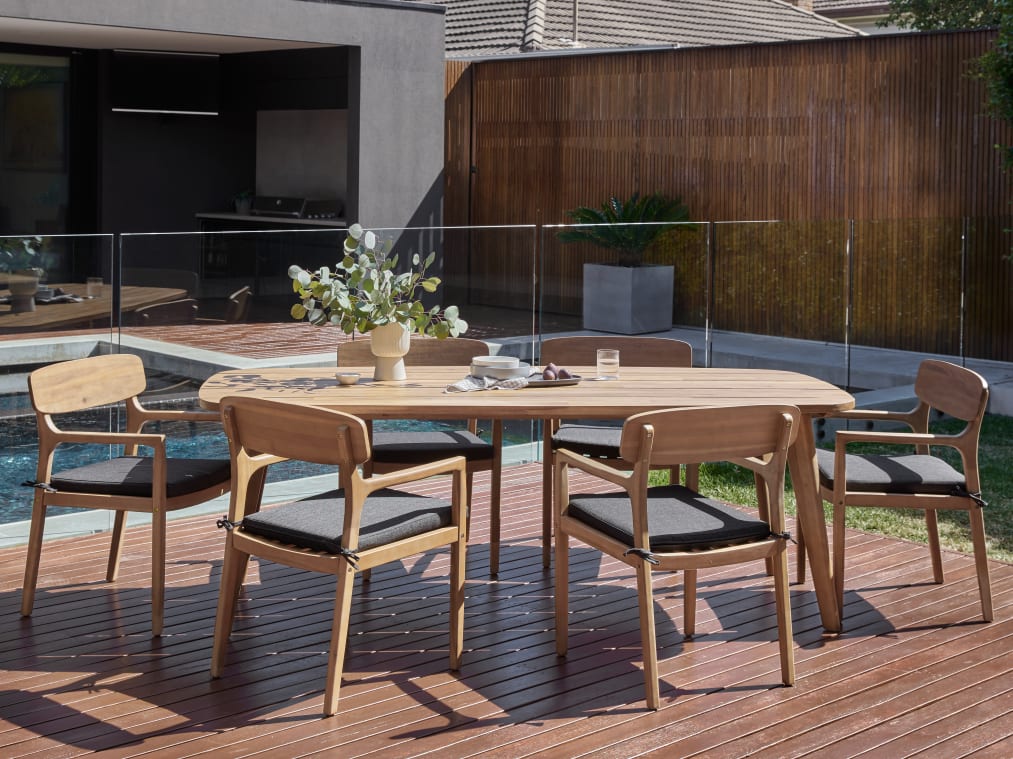 Rixos 7PCE Outdoor Dining Set