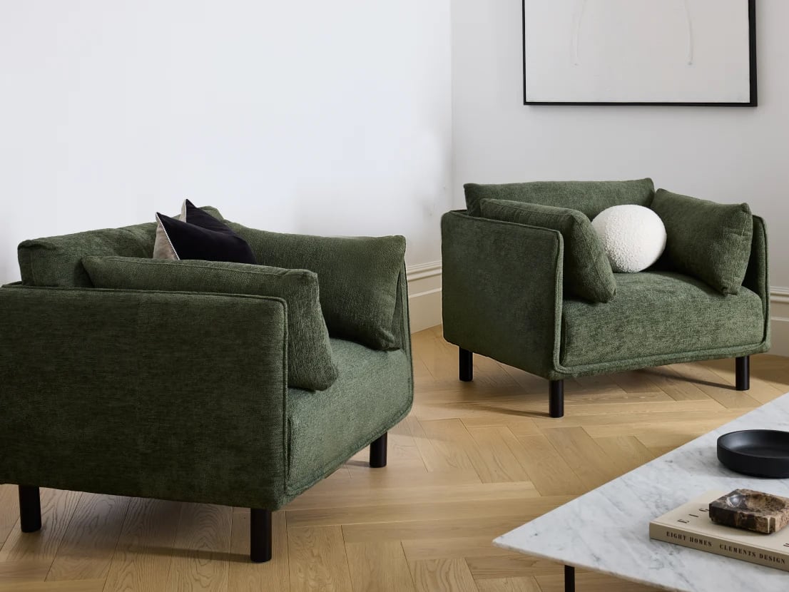Coco 2PCE Double Armchair Package | Green
