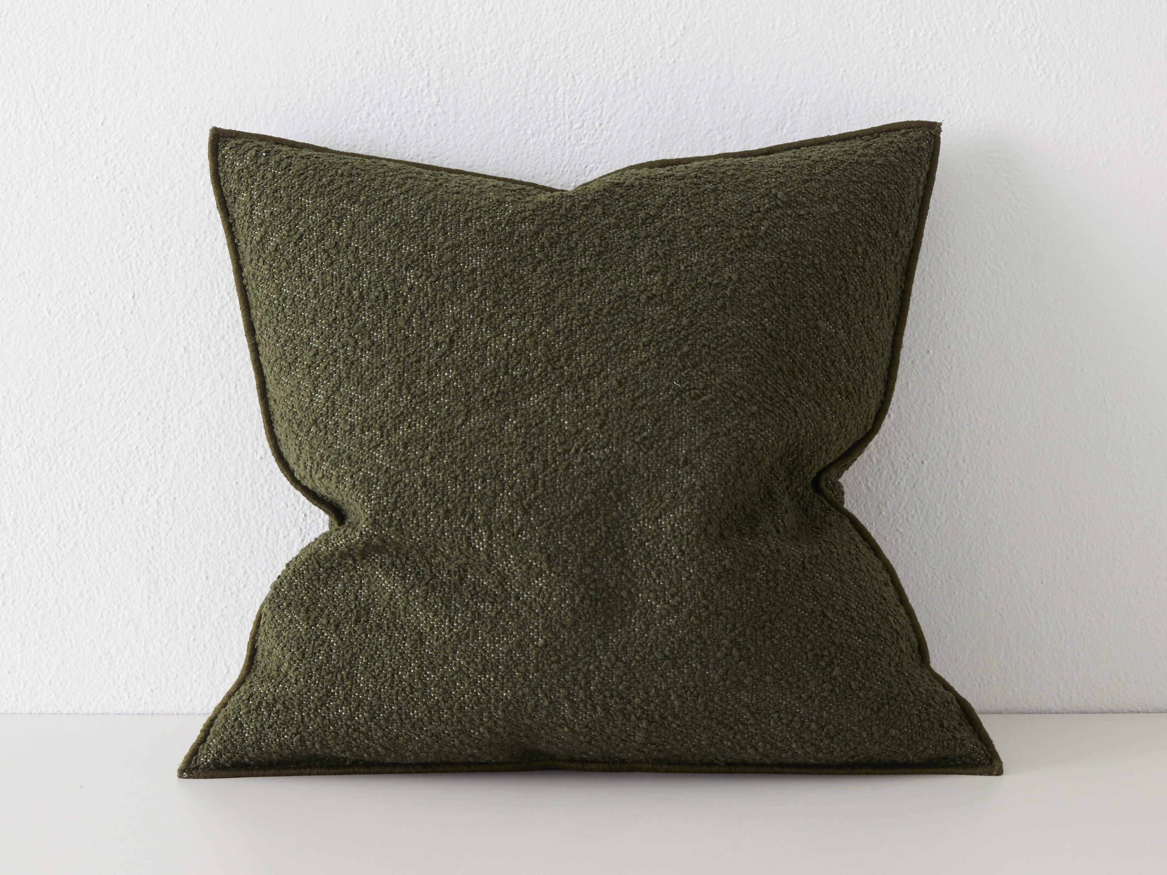 Alberto Olive Cushion | 50cm x 50cm