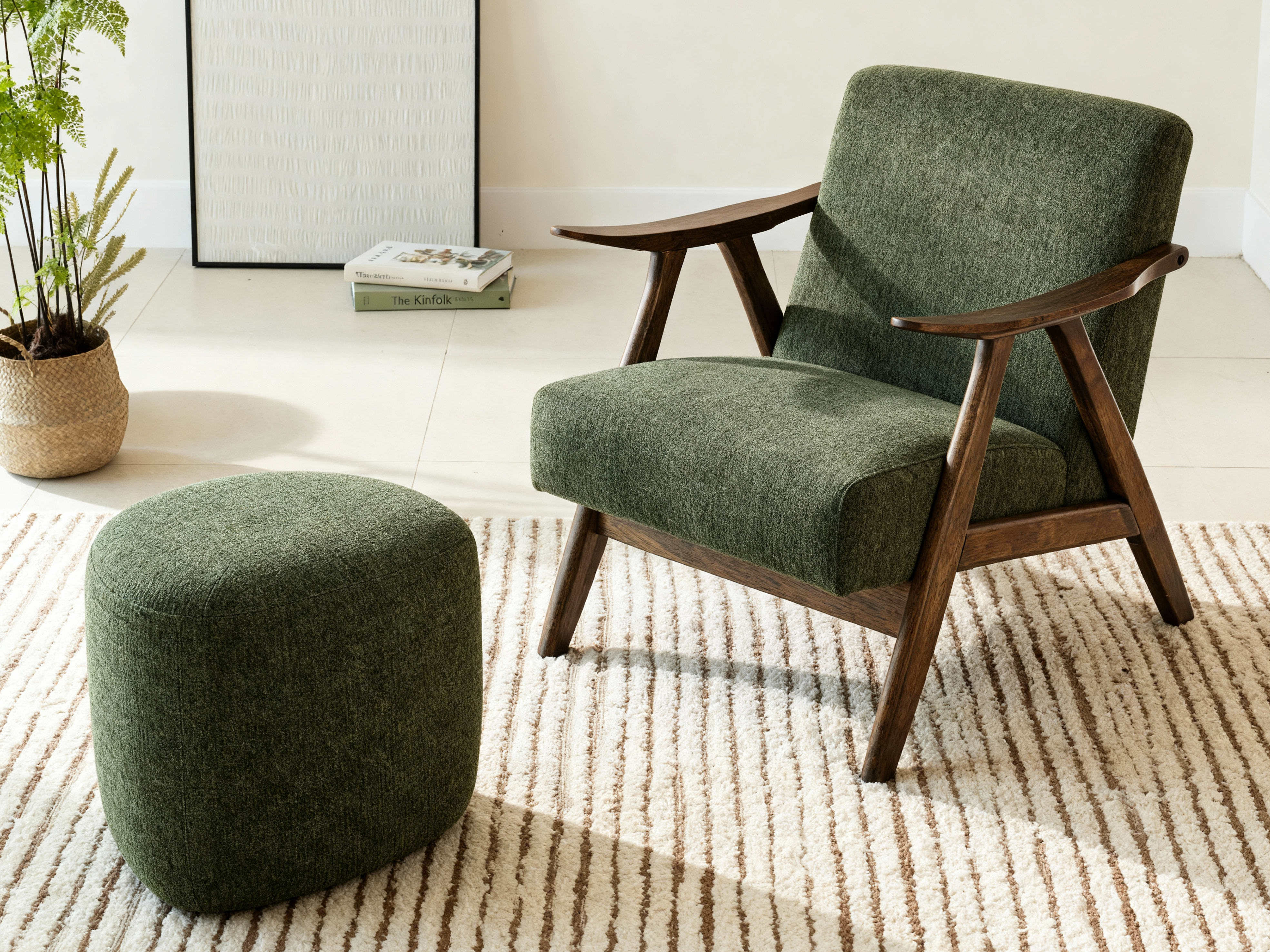 Webster 2PCE Armchair Package | Green