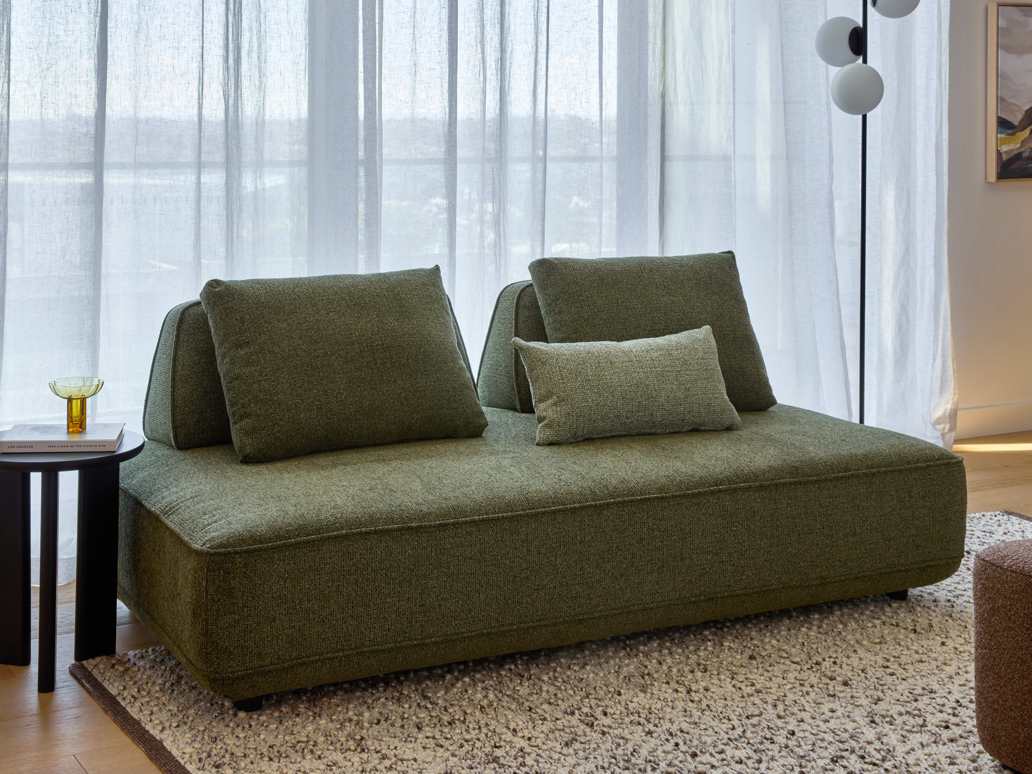 Bean Modular Sofa | Green Fabric
