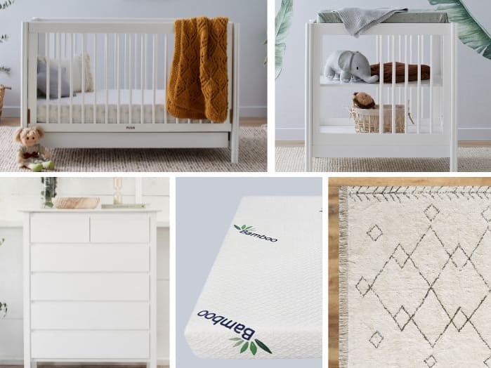 Banksia 5PCE Nursery Furniture Package