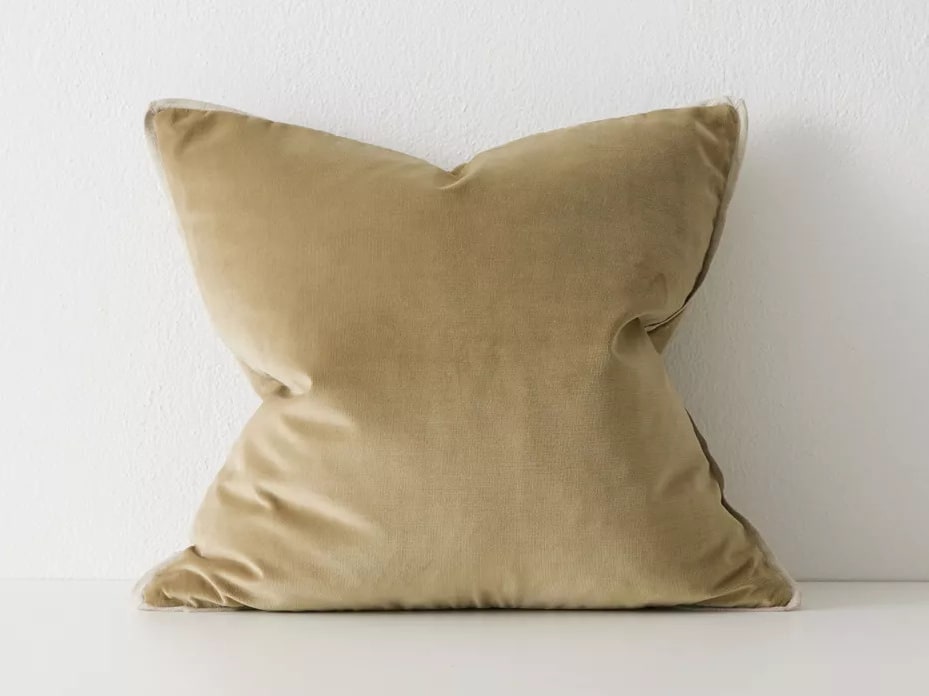 Francesca Olive Cushion | 50cm x 50cm