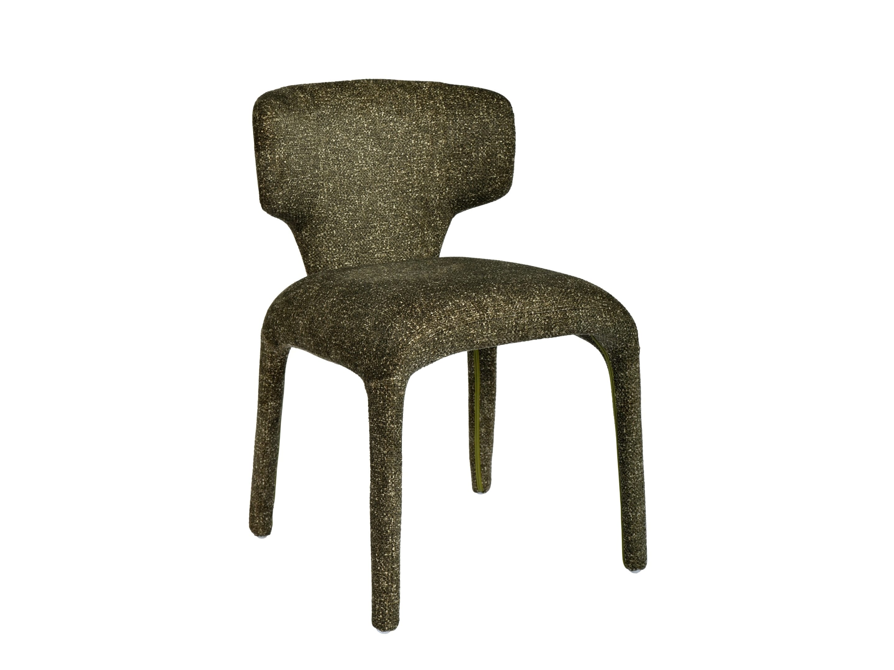 Paris Fabric Dining Chair | Olive Green