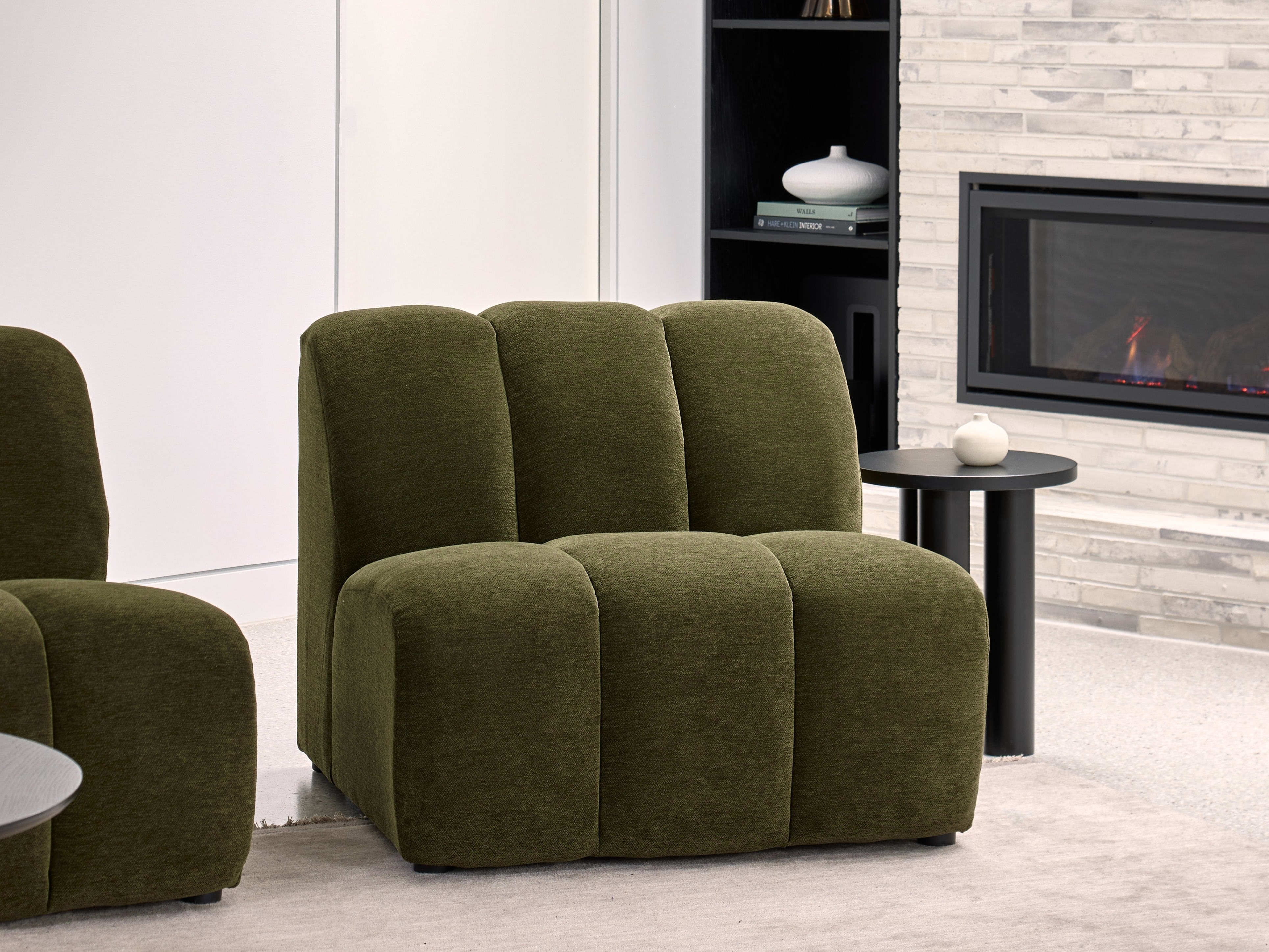 Cloud-9 Green Modular Armless Piece