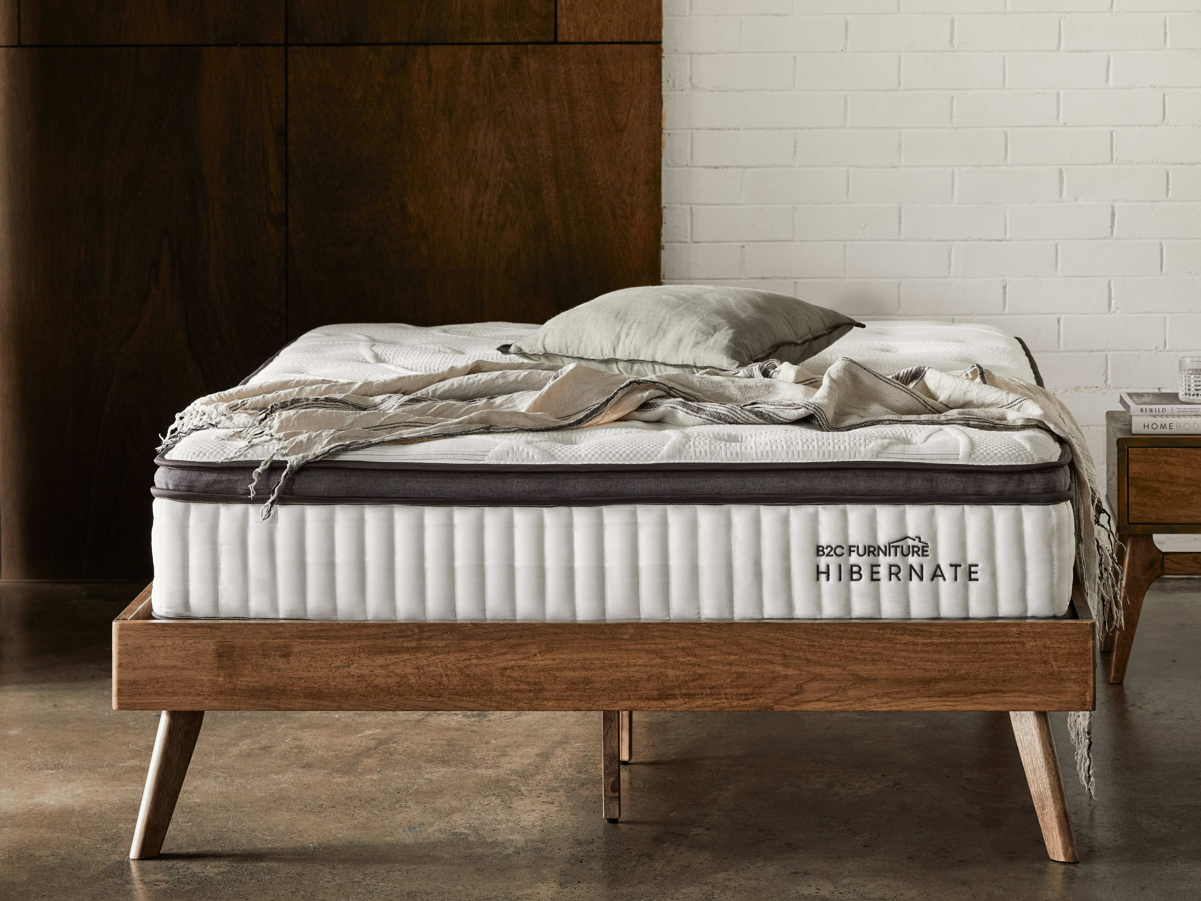 Hibernate King Size Mattress | Latex | Pocket Springs | Pillow Top | Gel Memory Foam