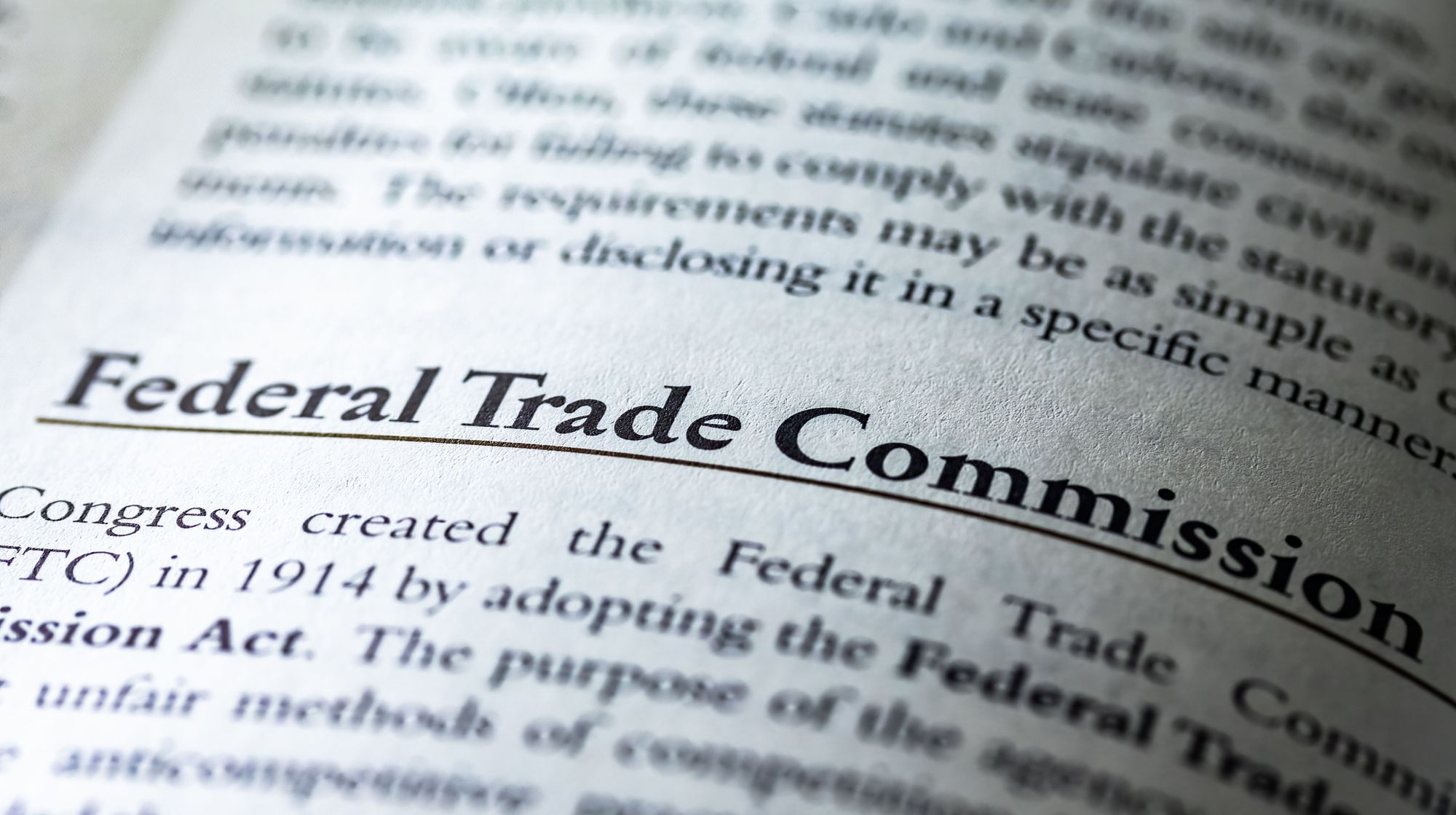 And then there were two: the FTC is down another Commissioner. What does it  mean? | ReedSmith