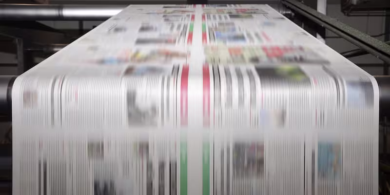 Blurred printer imagery
