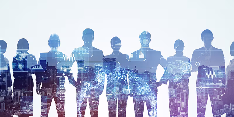 Diversity silhouettes image
