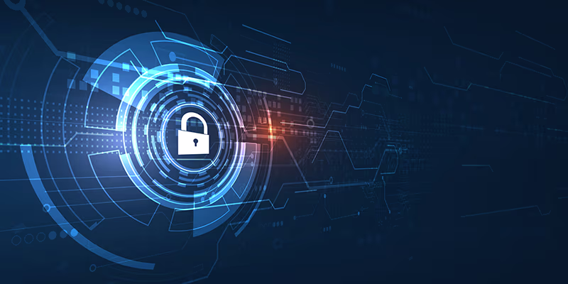 Cyber security digital lock