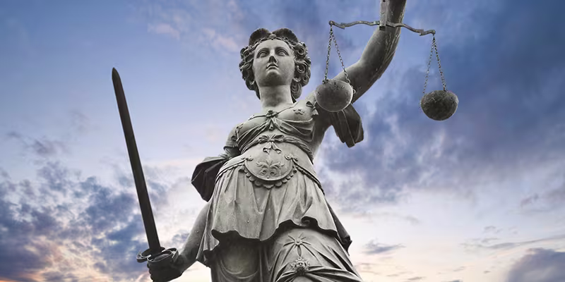 Lady Justice statue