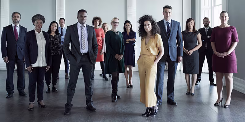 diverse business people