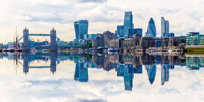 London skyline imagery