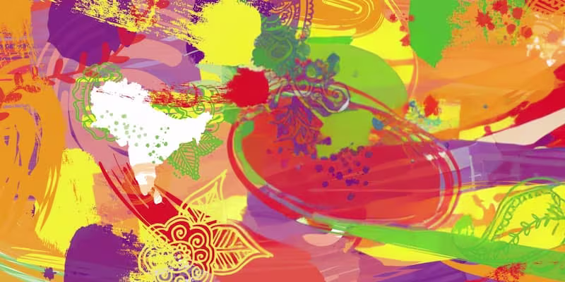 Colorful abstract art