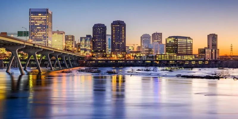 Virginia Skyline Image