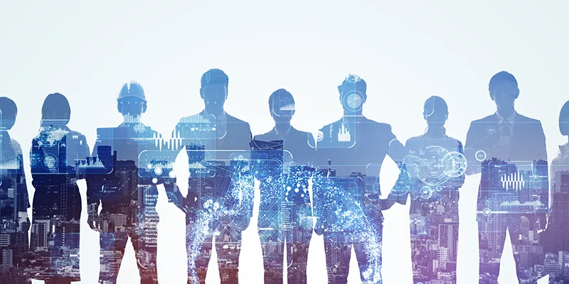 Diversity silhouettes image