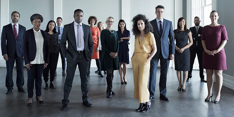 diverse business people