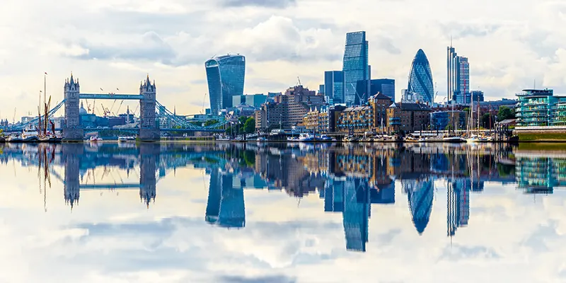 London skyline imagery