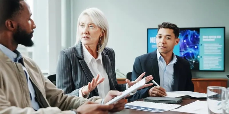 Business meeting photo