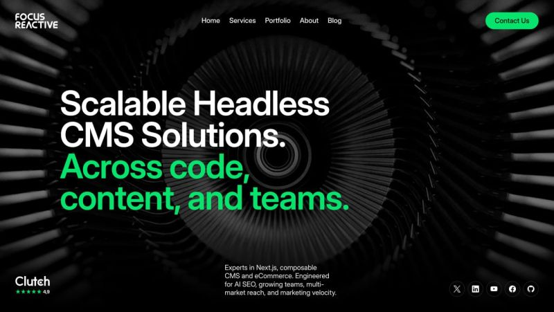 FocusReactive Headless CMS Agency